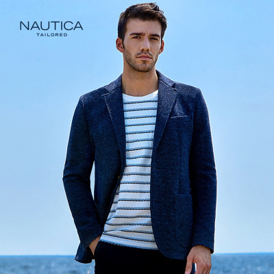 诺帝卡/NAUTICATAILORED新品男士毛呢西服外套
