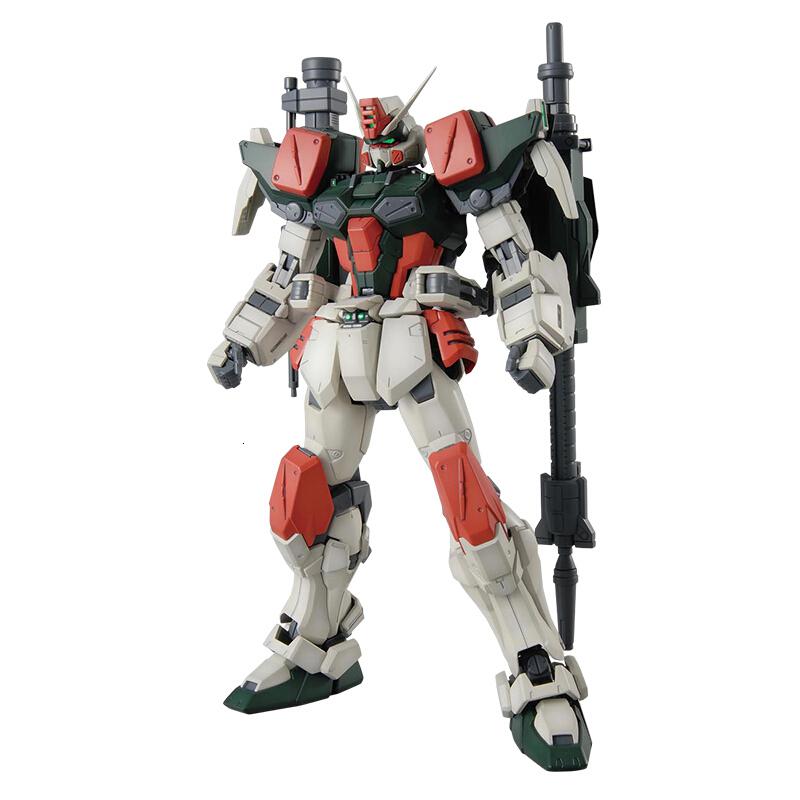 万代(bandai)高达模型mg 1/100 拼装敢达模型 儿童玩具 暴风雹风复镲