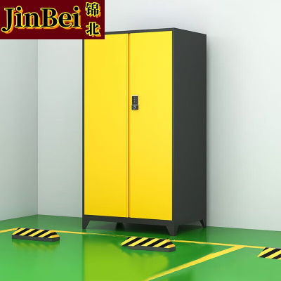 锦北车库收纳柜密码防盗铁皮柜车位杂物储物柜大空间防潮柜 对开A1款