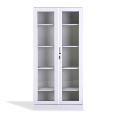 全简家具薄边拆装文件柜资料柜凭证柜档案柜钢制铁皮柜子通玻文件柜