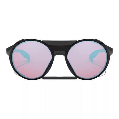 欧克利(OAKLEY)中性款防反光圆形运动太阳镜清晰视界抗冲击玻璃镜 POLISHED_BLACK_W/_PRIZM_SNOW_S