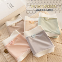 [独立包装]日系无痕桑蚕丝裆女士内裤 7A少女内裤4条装