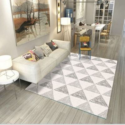 SleepyBear加厚新款现代in北欧潮客厅几何地毯卧室床边垫沙发茶几地垫定制