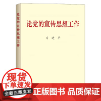 2020新书 论党的宣传思想工作 标准版普及本32开 中央文献出版社9787507347784新时代新思想党政读物党建书