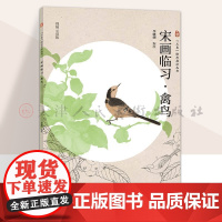书视频解析]宋画临习 禽鸟 三易绘画技法丛书孙其峰画集教学笔记图例范本步骤解析美术初学传统国画写意牡丹花卉禽鸟入门