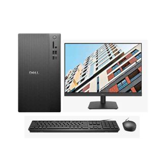 戴尔(DELL)ECT1250 商用办公台式机电脑主机 整机含键鼠套装 定制I5-14400 32G内存 1T固态硬盘 180W 大机箱 WIN11 配23.8英寸显示器