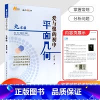 平面几何 九年级 初中通用 [正版]2023版爱与恨的初中平面几何七八九年级初中数学奥数思维拓展培优新方法拔尖特训竞赛数