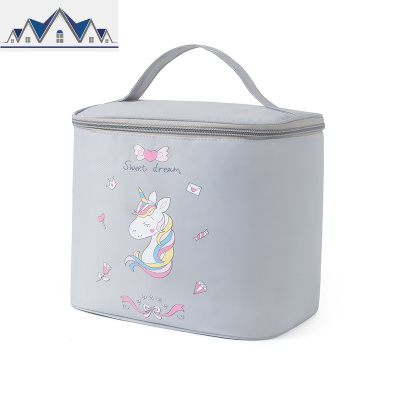 化妆包女小号ins风超火网红旅行便携防水大容量洗漱品箱收纳袋盒 三维工匠收纳包