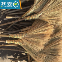 敬平扫帚 家用 扫帚农村金丝高粱苗手工制作老式扫把室内清洁苕帚不沾