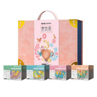 "塞翁福 参饮茶礼160克 (樱花粉)塞翁福 西洋参无花果白茅根茶40g 塞翁福 西洋参肉苁蓉桑甚茶40g 塞翁福 西洋