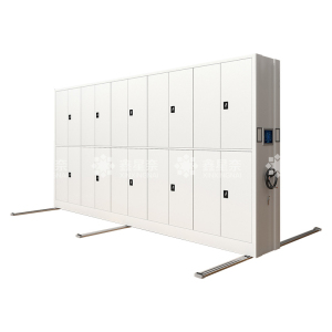 鑫星奈 智能密集架移动式档案柜钢制轨道智能密集柜 一列5组