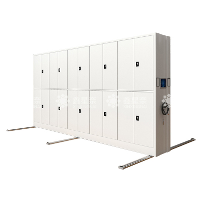 鑫星奈 智能密集架移动式档案柜钢制轨道智能密集柜 一列5组