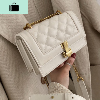 网红洋气小包包女2020新款潮韩版百搭斜挎包菱格链条包时尚小方包NEW LAKE女斜挎包