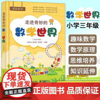 走进奇妙的数学世界(小学三年级)小学数学阅读到数学思维训练趣味数学故事儿童益智力开发3年级课外阅读训练辅导书 正版书