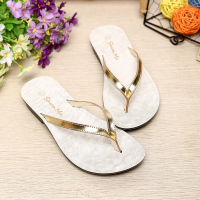 SEMBOSR拖鞋女夏天沙滩鞋2018新款平底鞋防滑女凉拖时尚外穿潮女拖鞋