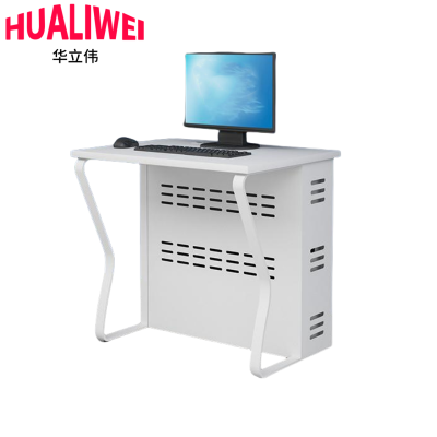 华立伟钢制电脑桌单人位张