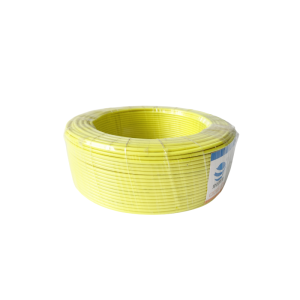 津达 低烟无卤电线WDZB-BYJ-4黄色450/750V 米
