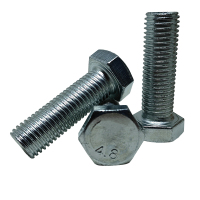 炯毅 六角螺丝钉六角螺钉螺杆 六角头螺栓-C级 M16*50mm 个