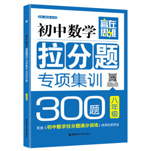 赢在思维初中数学拉分题解题专项集训300题八年级8年级初二数学辅导资料教辅书常考题型答案解析例题习题数学 数学 八年级/