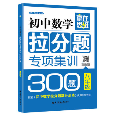 赢在思维初中数学拉分题解题专项集训300题八年级8年级初二数学辅导资料教辅书常考题型答案解析例题习题数学 数学 八年级/