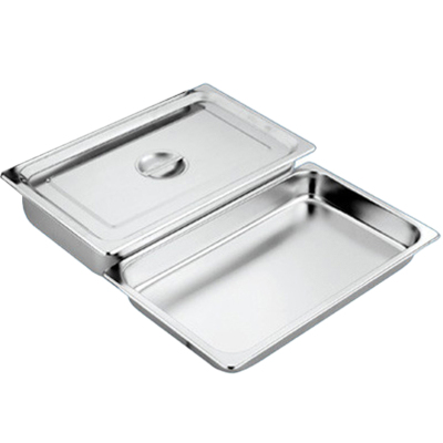 钰春鹏 不锈钢份数盘 二分一/浅/10cm /1个