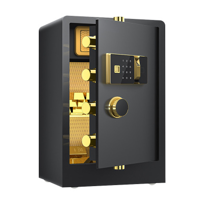 鑫星奈 XXN4060647 全钢实心保险柜办公防盗保险箱 高70cm黑色指纹款