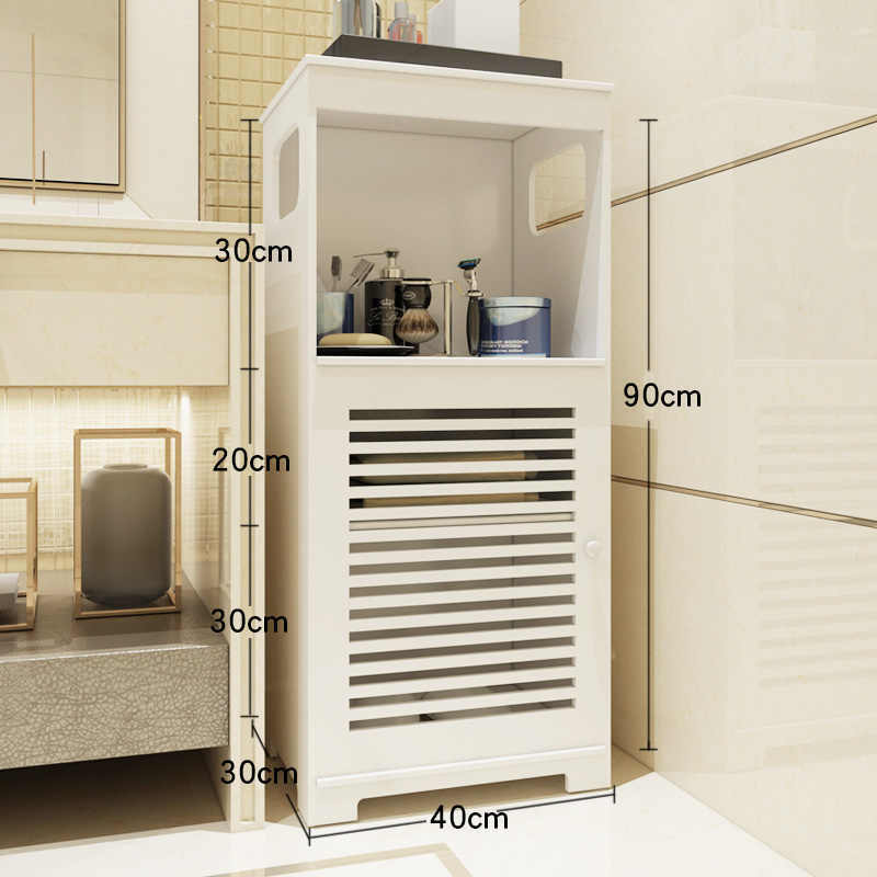 浴室置物架卫生间收纳架洗漱间置地式落地式角架厕所收纳柜边角架波迷娜BOMINA