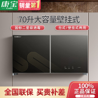 康宝(Canbo)消毒柜 家用 小型 卧式 厨房壁挂式消毒碗柜 台式婴儿奶瓶消毒柜XDZ70 WC26