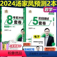 汤家凤5+8套卷(数一) [正版]2024汤家凤考前冲刺8套卷 考研数学模拟卷数学一 数学三预测冲刺八套题 模拟题搭李林