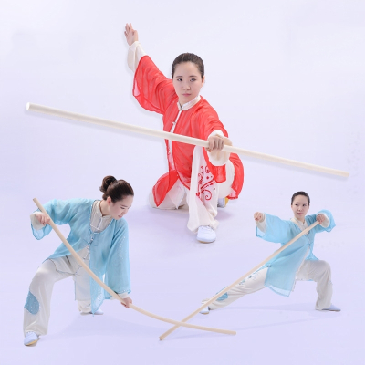  白蜡杆武术棍少林齐眉棍闪电客表演长短棍枪杆白腊杆太极棍开背木棍 1.8米 直径2.8厘米