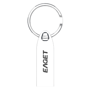 忆捷(Eaget) U3 金属USB2.0简约U盘 商务办公学生优盘 16GB 珍珠镍 16GB
