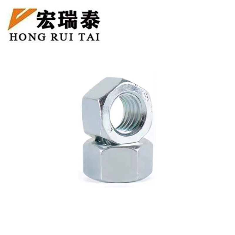 宏瑞泰 镀锌六角螺母 4.8级 M12 个