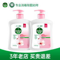 滴露抑菌洗手液450g*2瓶装滋润儿童家用呵护抗菌清洁按压瓶