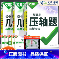 几何[模型+辅助线+压轴题]3本套装 初中通用 [正版]2025新数学几何辅助线初中数学专项训练初二初三中考教辅导书资料