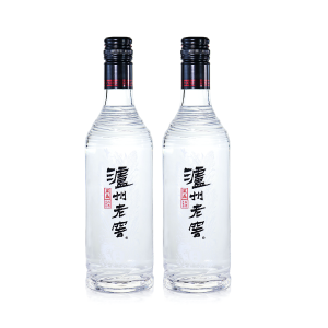 泸州老窖 黑盖二曲 42度500ml*2瓶 浓香型纯粮白酒