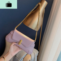 链条小包包女2020新款时尚单肩腋下包中古包简约百搭法棍包斜挎包NEW LAKE女斜挎包