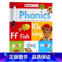 [正版]刷刷笔可重复擦写Smart Start Wipe-Clean Workbook Phonics看字读音 英文原