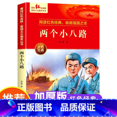 两个小八路 [正版]两个小八路 红色经典书籍小学生革命抗日战争三四五六年级阅读课外书 适合3-4-5-6年级看的文学丛书