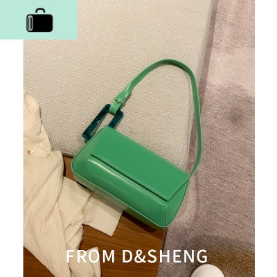 东胜ins百搭时尚腋下包包2020新款潮女包斜挎小包单肩手提法棍包NEW LAKE女士单肩包