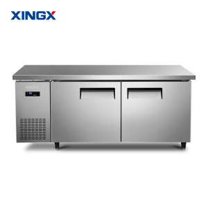 星星KTCD-1560GT铜管厨房工作台冰柜冷藏工作台水吧台商用平冷卧式冰箱厨房保鲜柜不锈钢冷冻柜奶茶操作台
