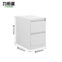 力拓星 铁皮柜 B款二抽 个