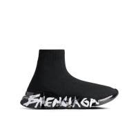 巴黎世家(Balenciaga)超轻透明鞋底涂鸦运动鞋男士跑鞋透气舒适户