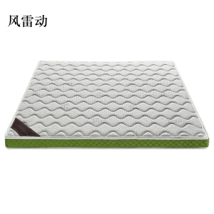 风雷动椰棕床垫家用棕垫18cm竹纤维(0胶水天然椰棕+软硬两用+全拆洗)1800mm*2000mm