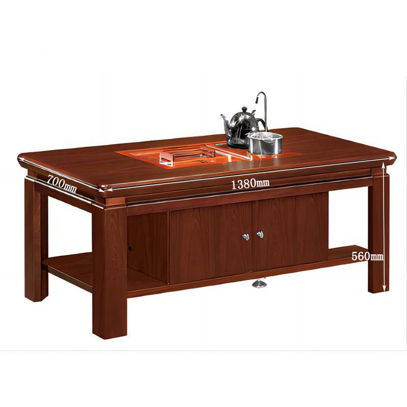 圣德列实木现代中式茶几SL-177 1380*700*560mm