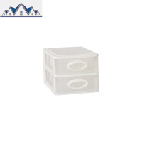 宿舍迷你抽屉式多层储物盒 桌面分类收纳盒 化妆品首饰文具整理盒 三维工匠