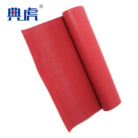 典虎 绝缘胶垫 红色条纹 6kv 5米*1米*3mm 卷