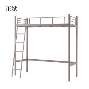 正斌铁床学生宿舍床上下柜公寓床单人床组合床带衣柜书桌铁床上下铺床