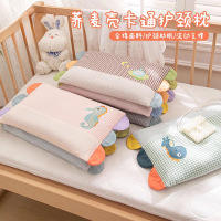 儿童全棉决明子枕头幼儿园专用荞麦护脊枕芯1-3-6岁以上四季通用