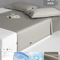 冰丝凉席夏天2026新款床笠款三件套夏季A类母婴级婴儿可用软席子3