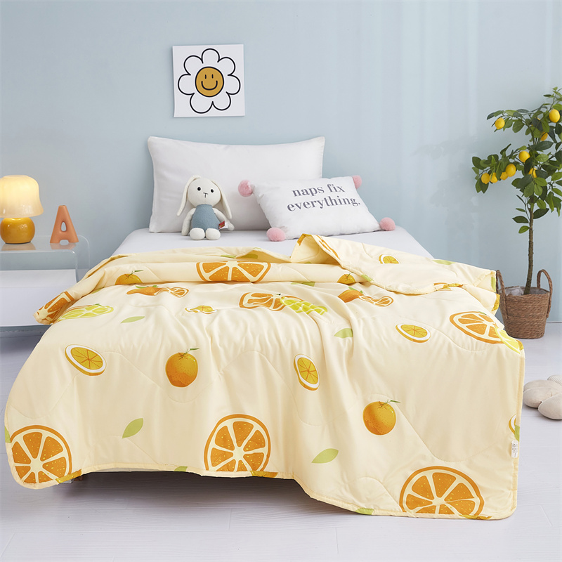 唐纳家纺 亲肤棉夏被-心想事成 150*200CM- TN-SAQ24025